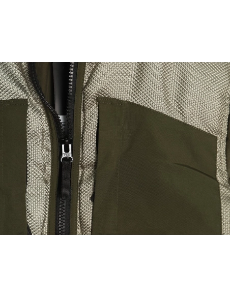 Stone Island metal nylon lightweight splicing down jacket TSK2,Stone Island