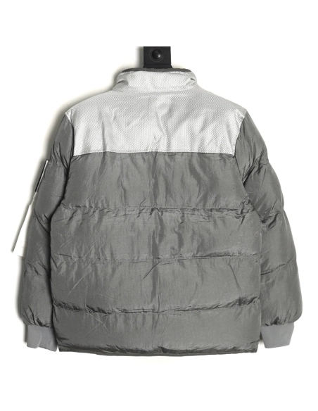 Stone Island metal nylon lightweight splicing down jacket TSK1,Stone Island
