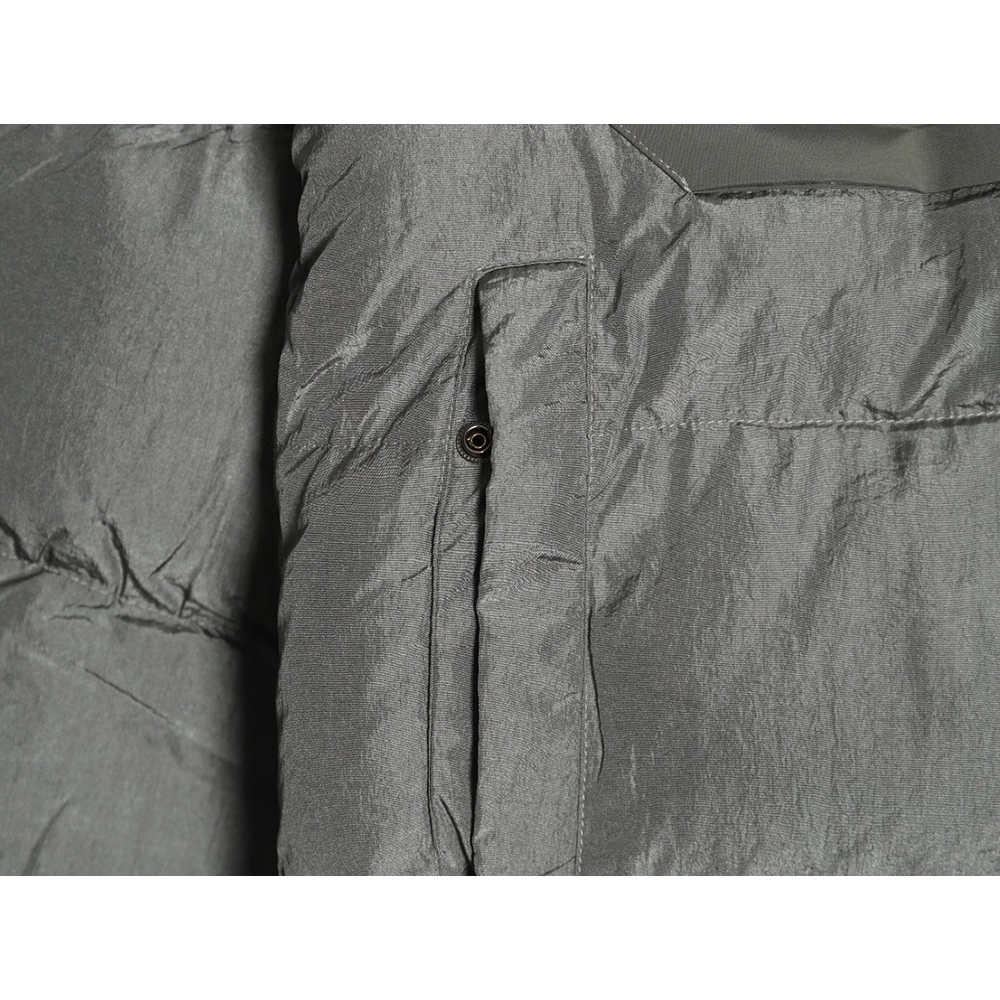 Stone Island metal nylon lightweight splicing down jacket TSK1,Stone Island