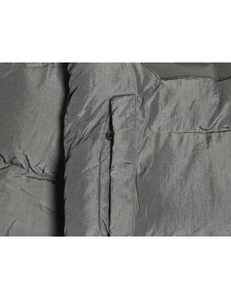 Stone Island metal nylon lightweight splicing down jacket TSK1,Stone Island