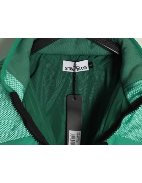 Stone Island metal nylon lightweight splicing down jacket,Stone Island