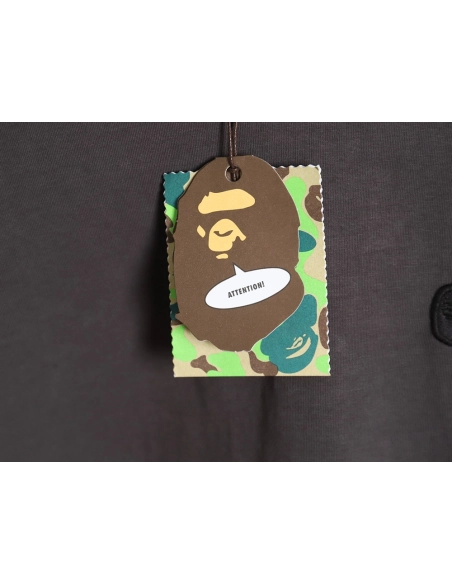 Bape small logo embroidered long sleeve T-shirt TSK1,Bape