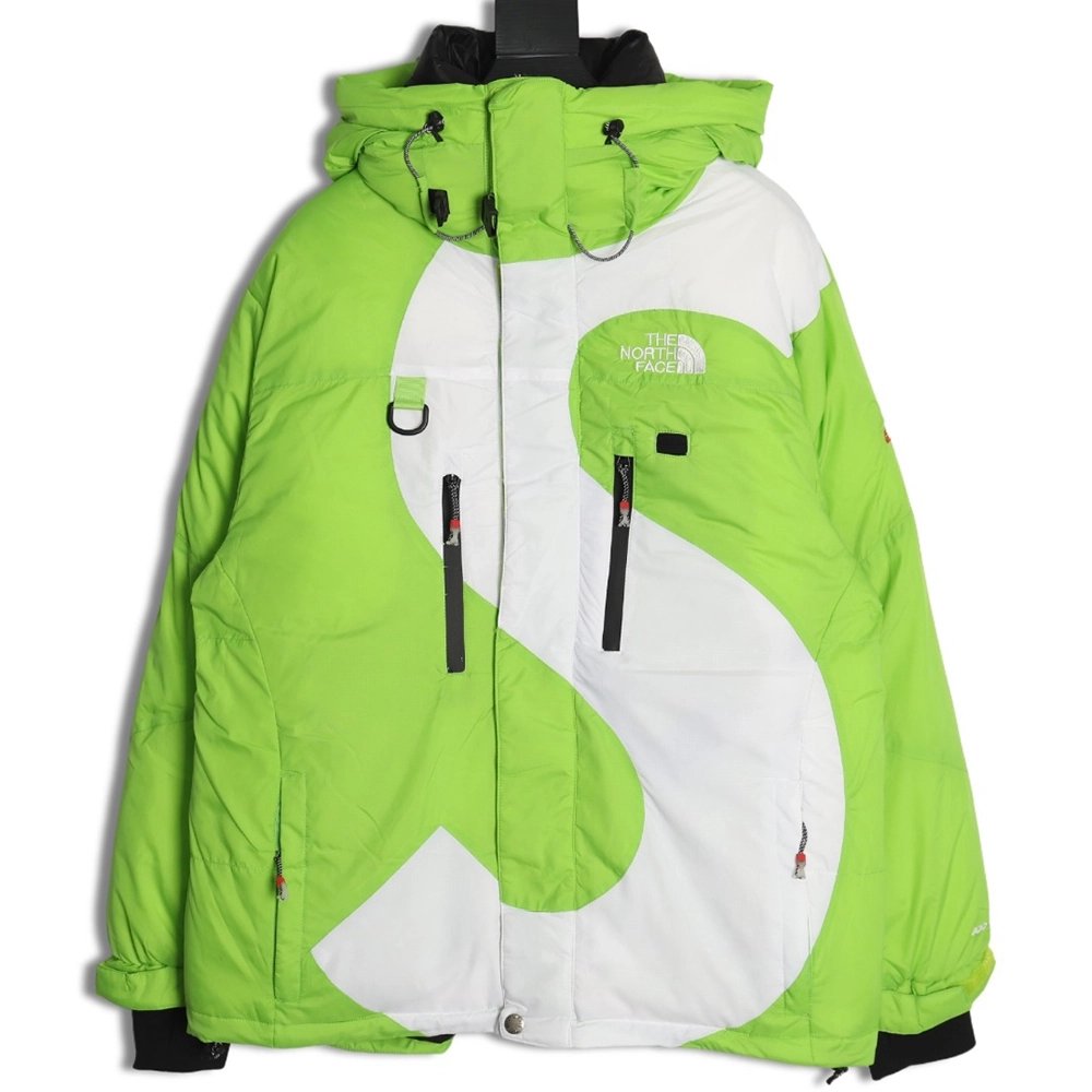 The North Face &amp; Supreme Big S joint down jacket,The North Face