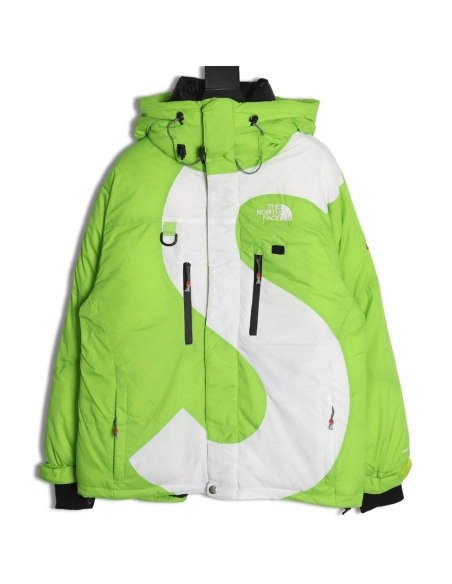 The North Face &amp; Supreme Big S joint down jacket,The North Face