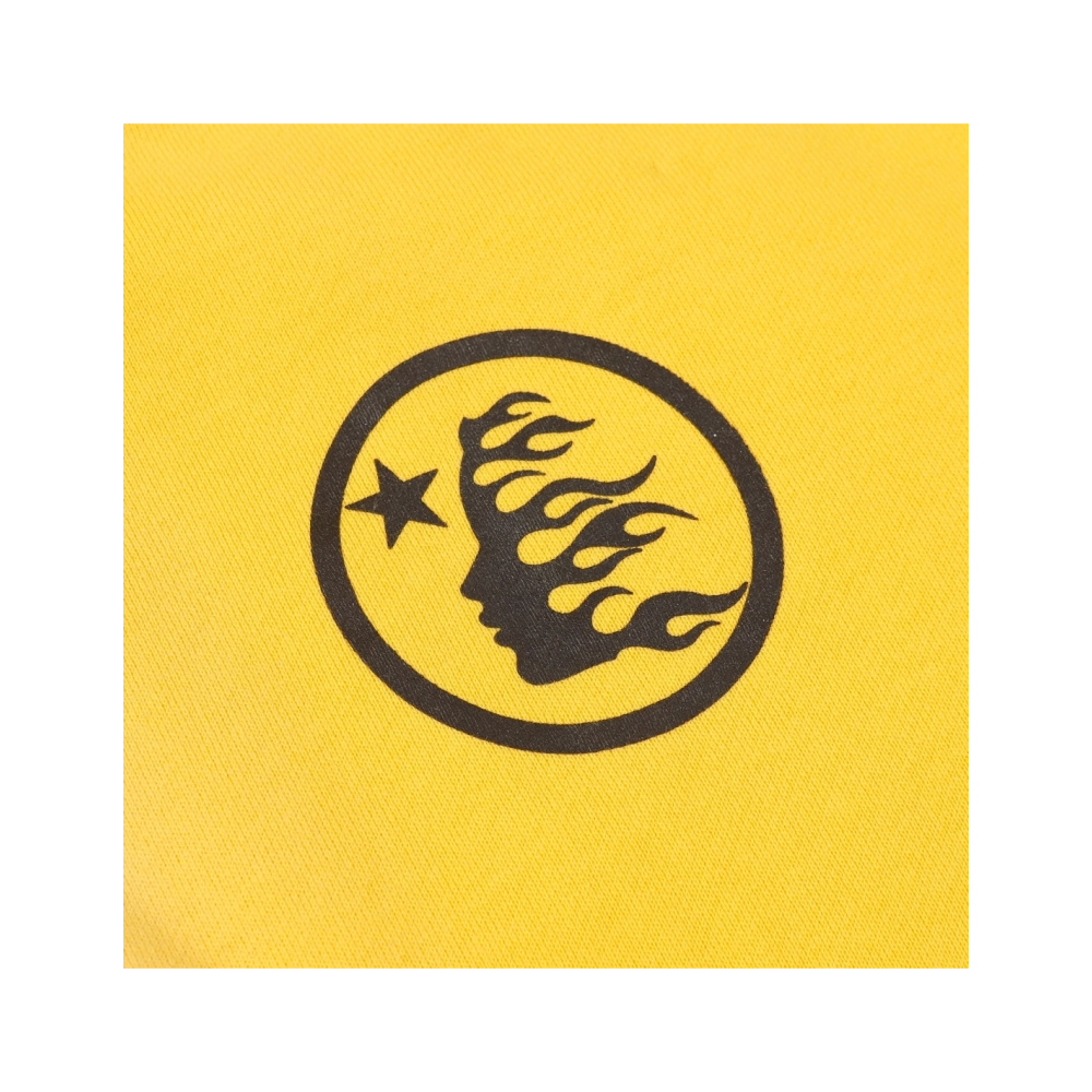 Hell Star Letters Arm Graphic Hoodie,Hell Star