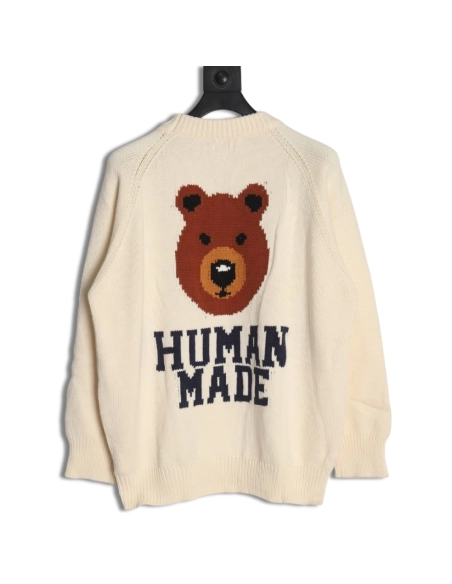 Human Made Brown Bear Sweater,Human Made