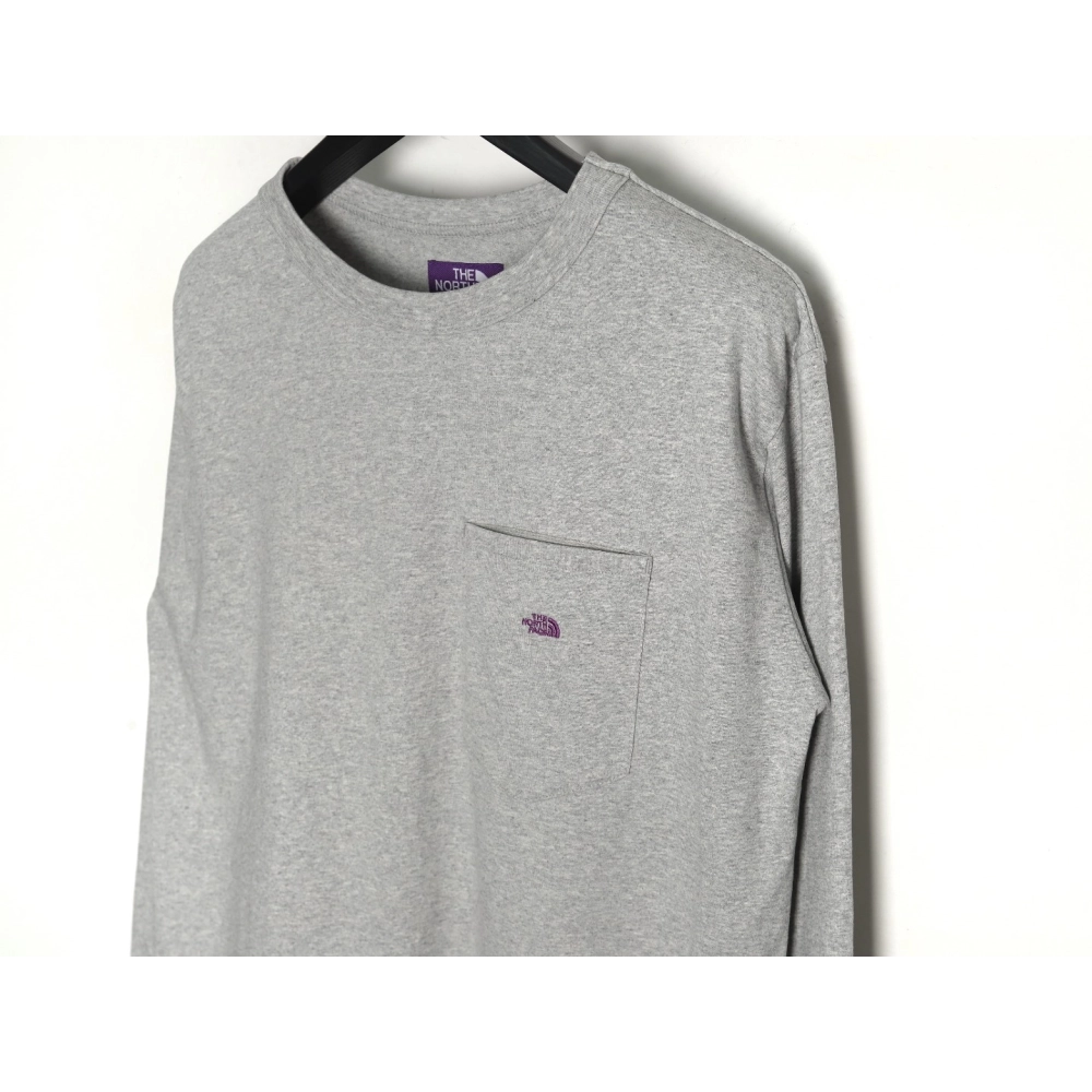 The North Face Purple Label Embroidered Long Sleeve T-Shirt TSK1,The North Face