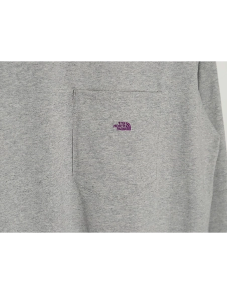 The North Face Purple Label Embroidered Long Sleeve T-Shirt TSK1,The North Face