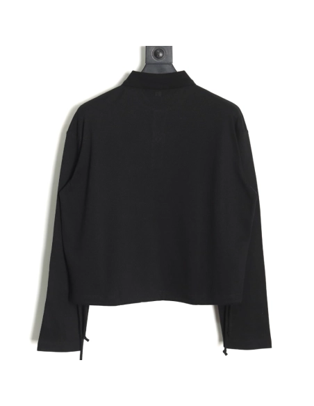 Ami Paris love lapel long-sleeved T-shirt TSK1,Ami