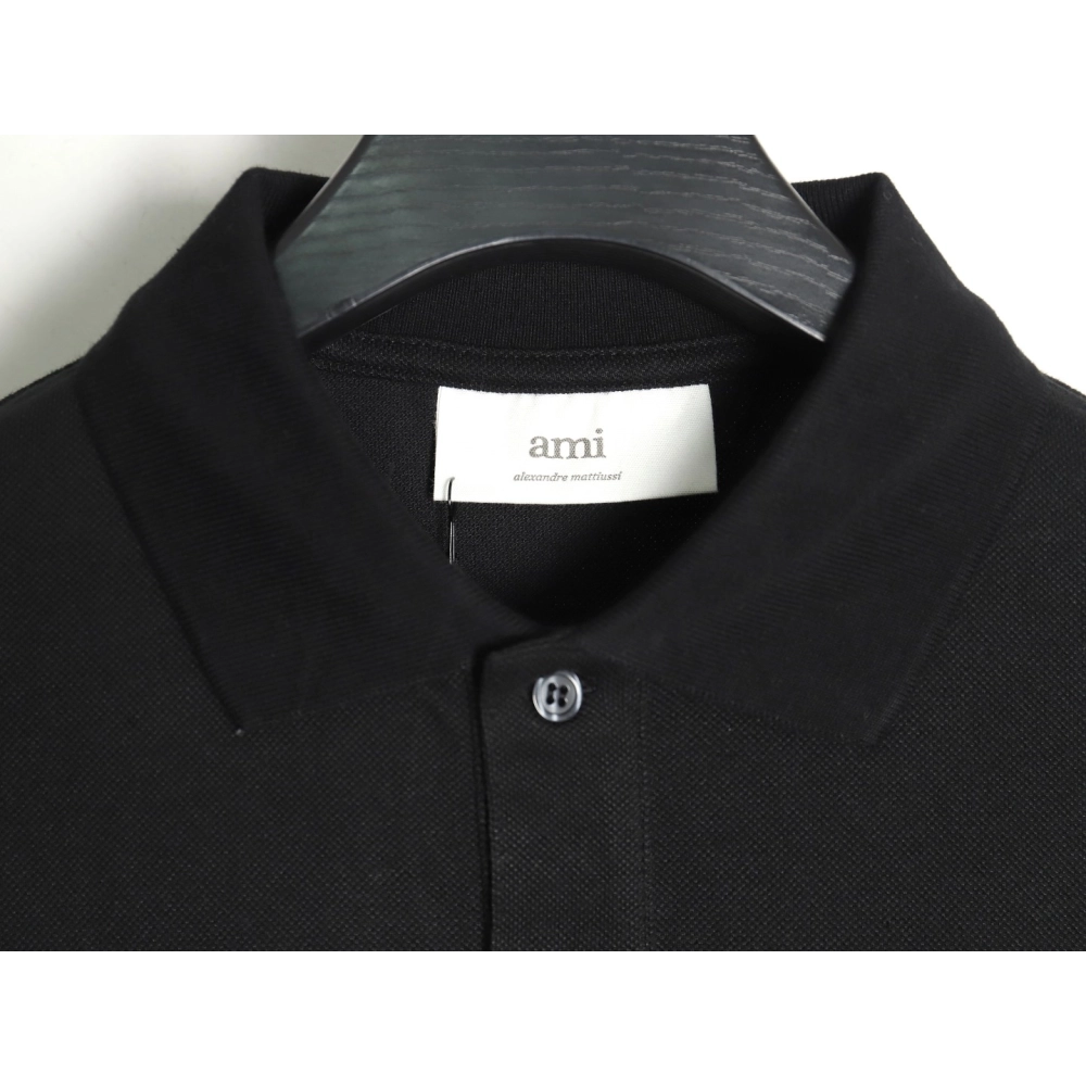 Ami Paris love lapel long-sleeved T-shirt TSK1,Ami