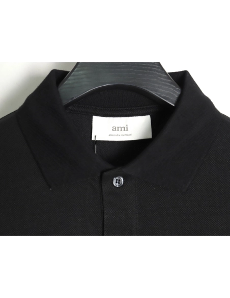 Ami Paris love lapel long-sleeved T-shirt TSK1,Ami