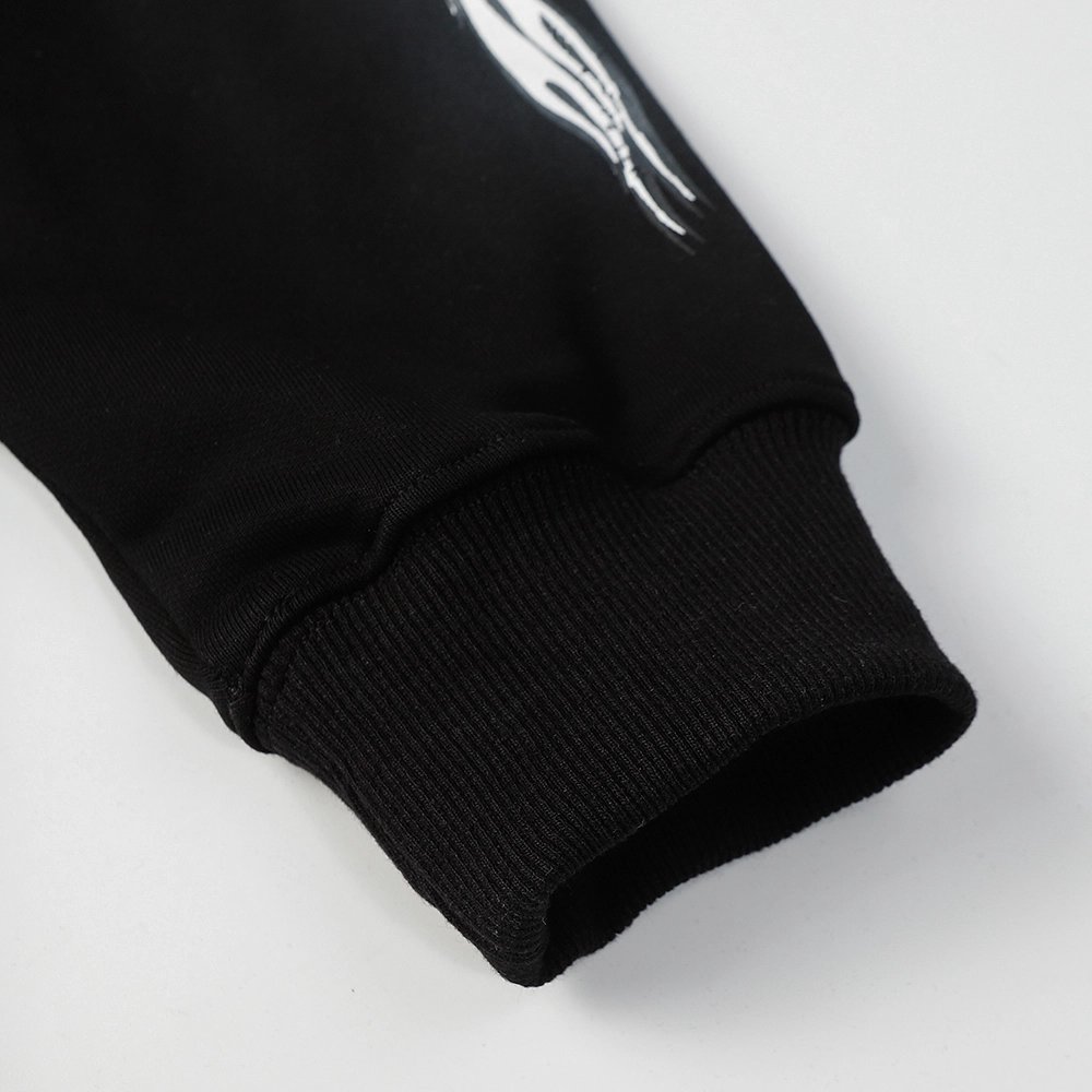 Hell Star Lettering Pattern Hoodie,Hell Star