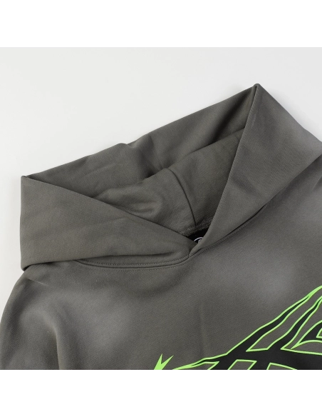 Hell Star Lettering Pattern Hoodie,Hell Star