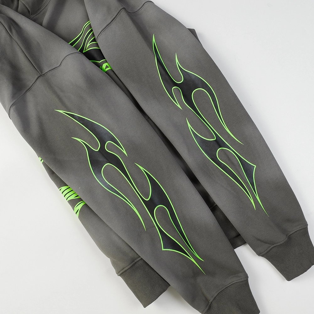 Hell Star Lettering Pattern Hoodie,Hell Star