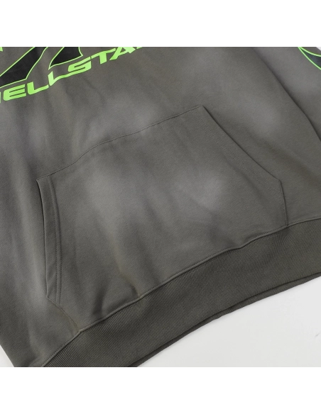 Hell Star Lettering Pattern Hoodie,Hell Star