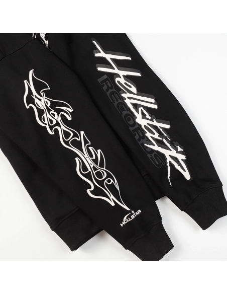 Hell Star Lettering Pattern Hoodie,Hell Star