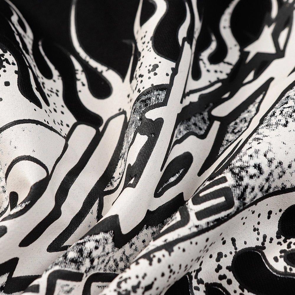 Hell Star Lettering Pattern Hoodie,Hell Star