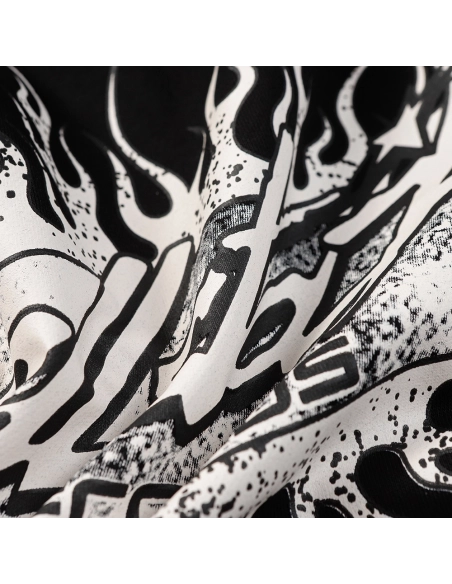Hell Star Lettering Pattern Hoodie,Hell Star