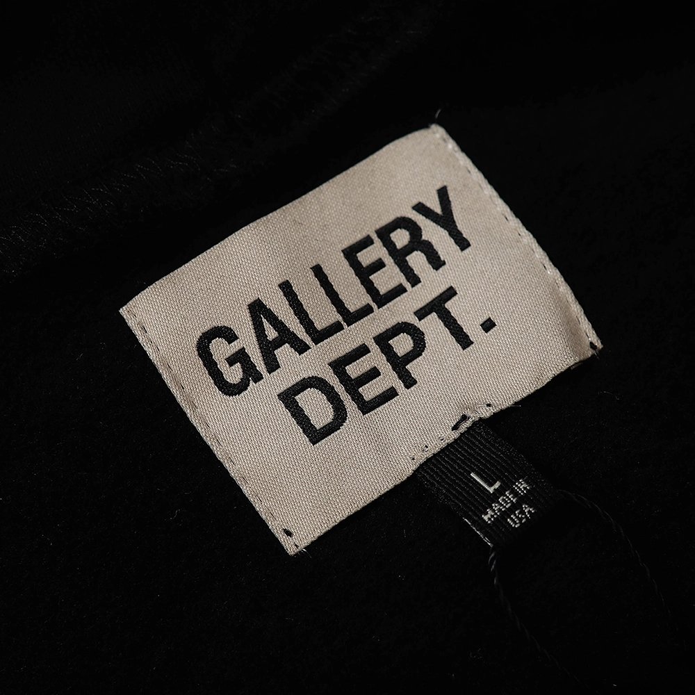 Gallery Dept Lettering Hoodie TSK1,Gallery Dept
