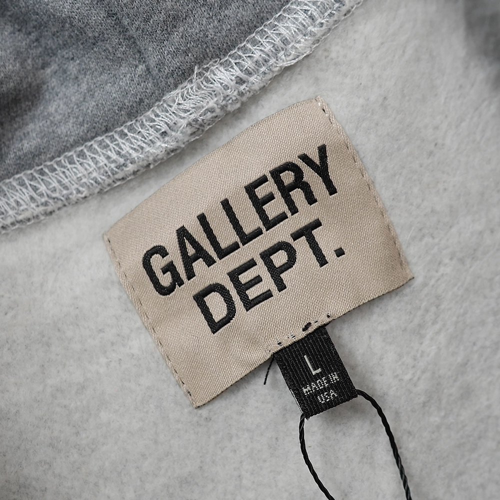 Gallery Dept Lettering Hoodie,Gallery Dept