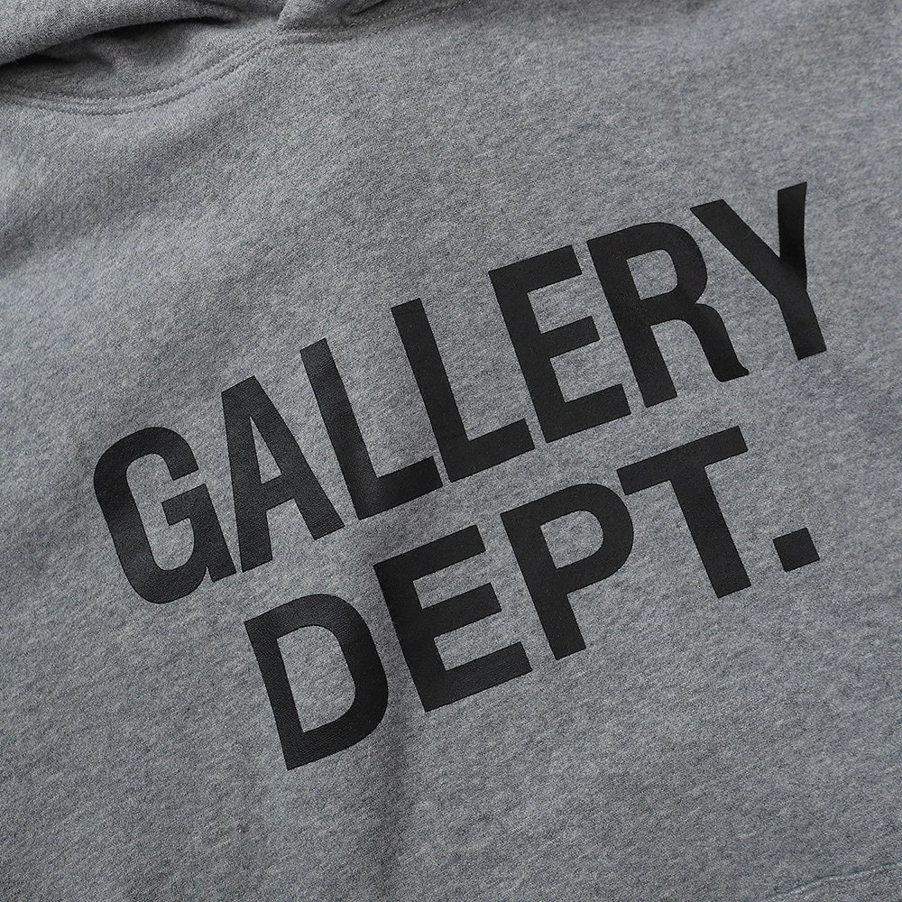Gallery Dept Lettering Hoodie,Gallery Dept