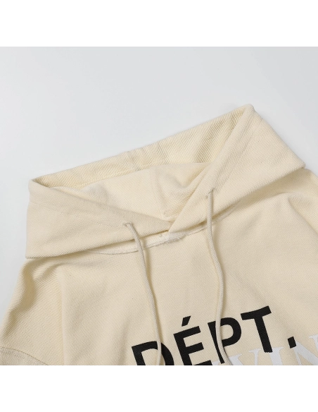 Gallery Dept Lettering Hooded Sweatshirt,Gallery Dept