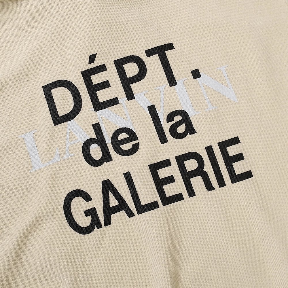 Gallery Dept Lettering Hooded Sweatshirt,Gallery Dept