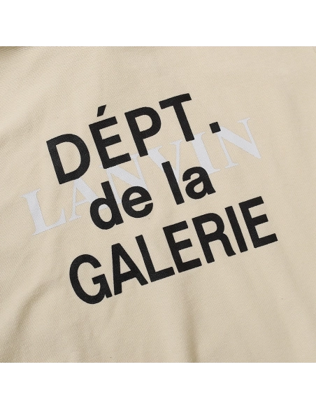 Gallery Dept Lettering Hooded Sweatshirt,Gallery Dept