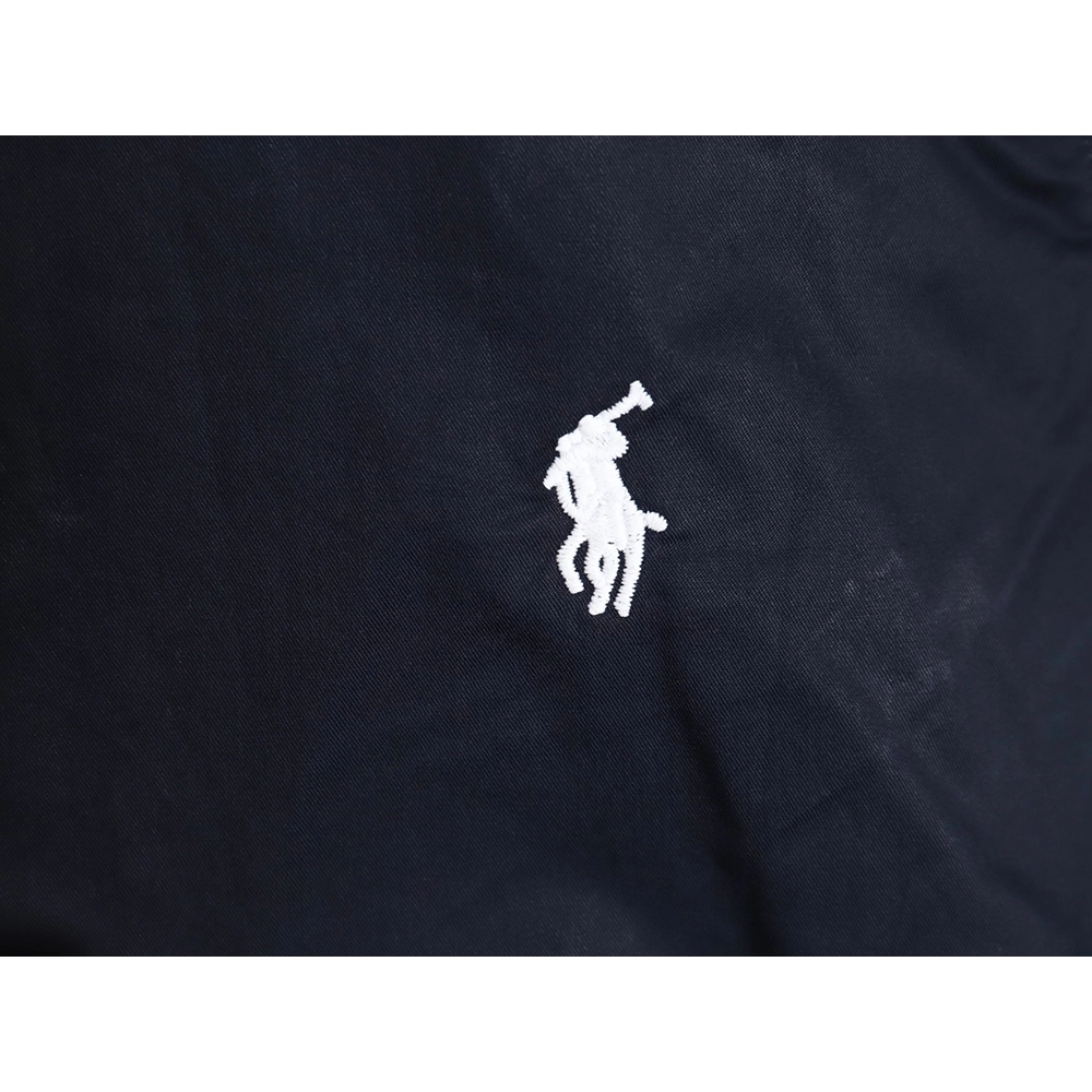 Ralph Lauren classic solid color small label war horse embroidered shirt TSK4,Ralph Lauren