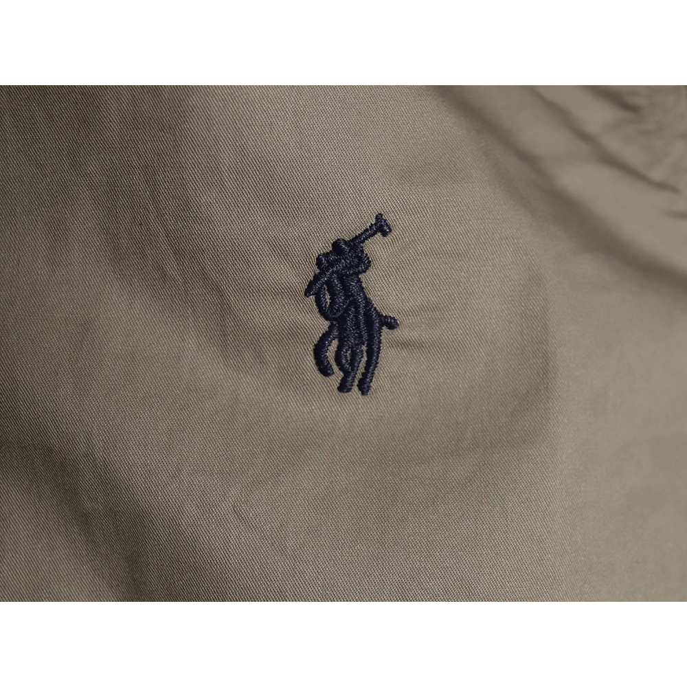 Ralph Lauren classic solid color small label war horse embroidered shirt TSK3,Ralph Lauren