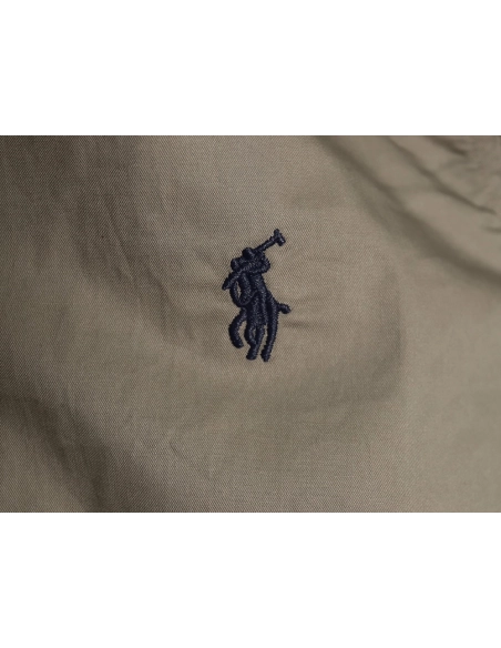 Ralph Lauren classic solid color small label war horse embroidered shirt TSK3,Ralph Lauren