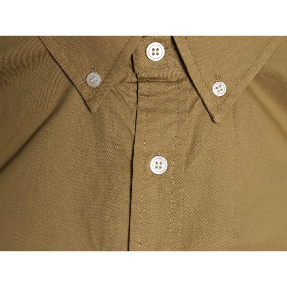 Ralph Lauren classic solid color small label war horse embroidered shirt TSK2,Ralph Lauren