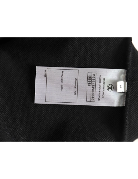 Chanel Double C woven embroidered crew neck sweatshirt TSK1,Chanel