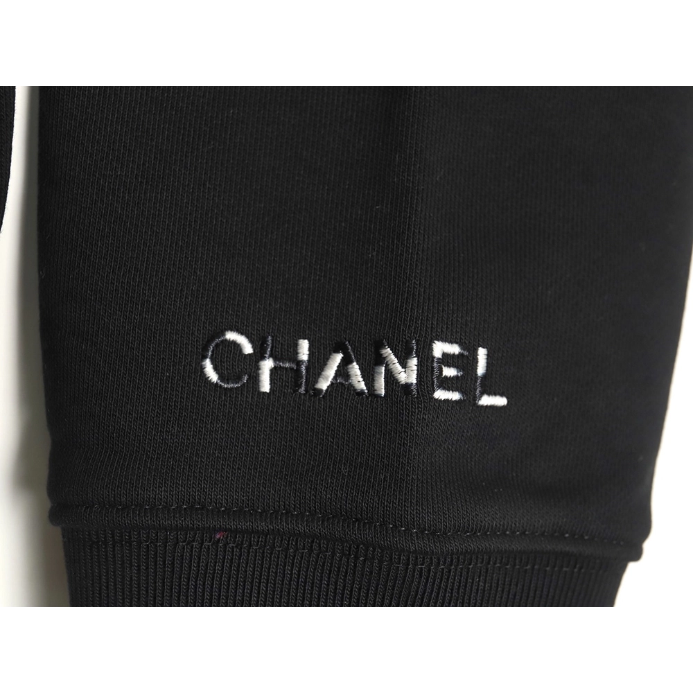Chanel Double C woven embroidered crew neck sweatshirt TSK1,Chanel