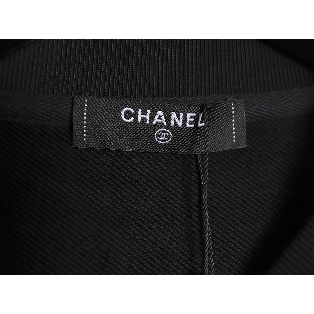Chanel Double C woven embroidered crew neck sweatshirt TSK1,Chanel