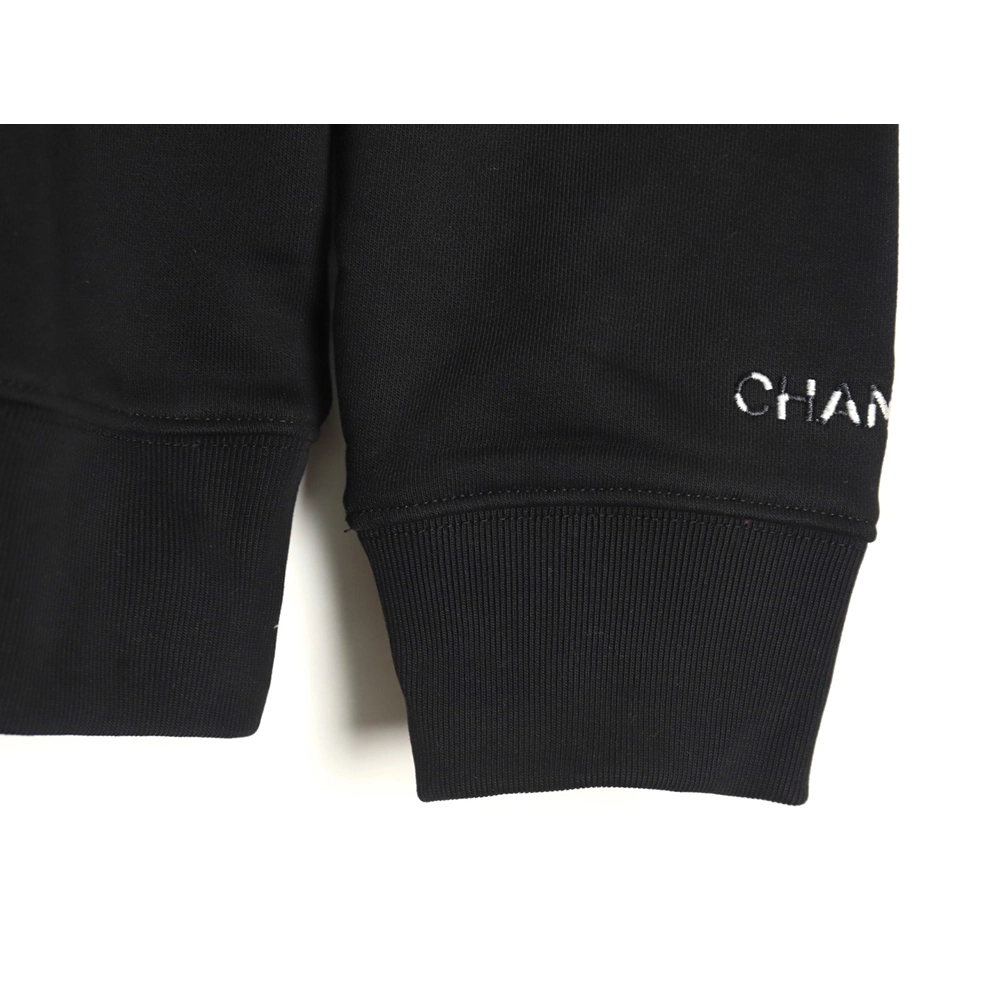 Chanel Double C woven embroidered crew neck sweatshirt TSK1,Chanel