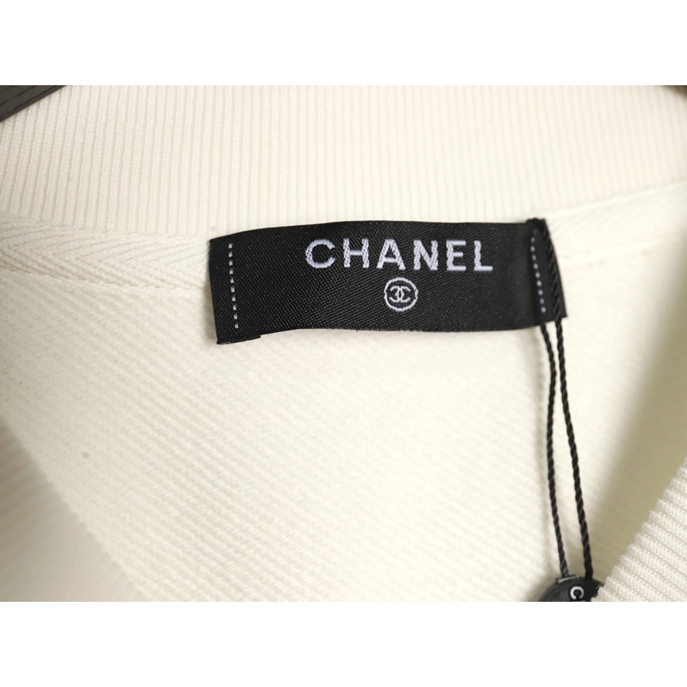 Chanel Double C woven embroidered crew neck sweatshirt,Chanel