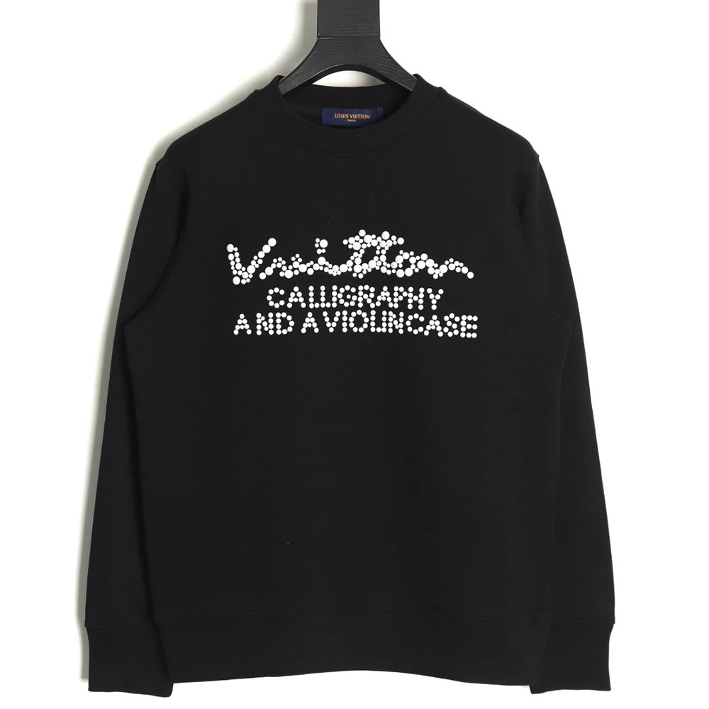 Louis Vuitton Beaded Crew Neck Sweatshirt,Louis Vuitton
