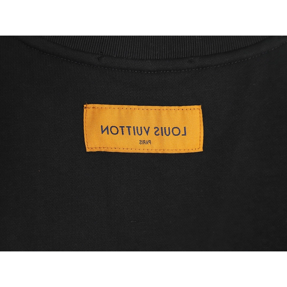Louis Vuitton 1854 Lettering Embroidered Crew Neck Sweatshirt,Louis Vuitton