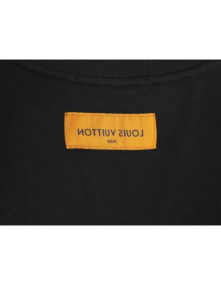 Louis Vuitton 1854 Lettering Embroidered Crew Neck Sweatshirt,Louis Vuitton
