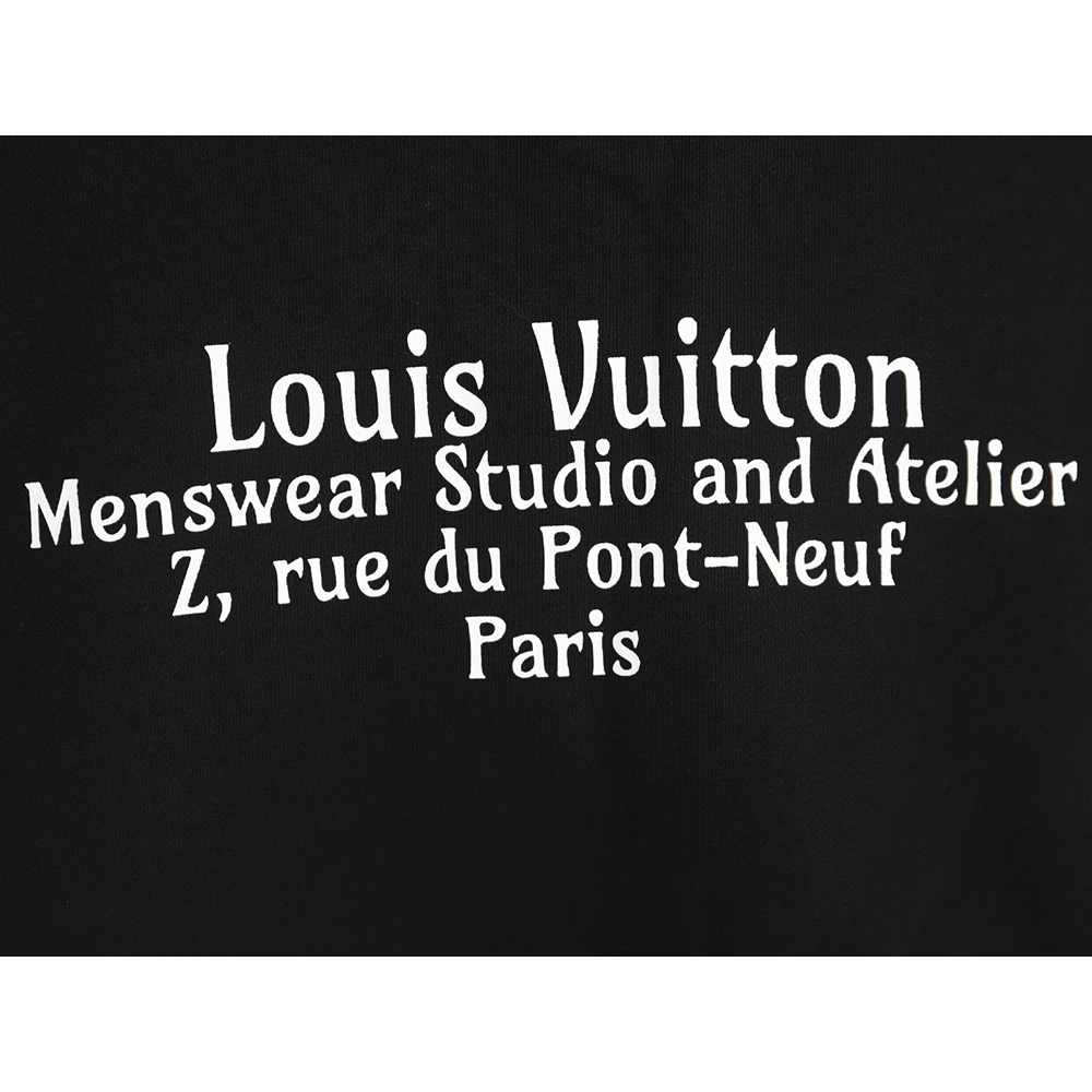 Louis Vuitton Classic Lettering Crew Neck Sweatshirt TSK1,Louis Vuitton