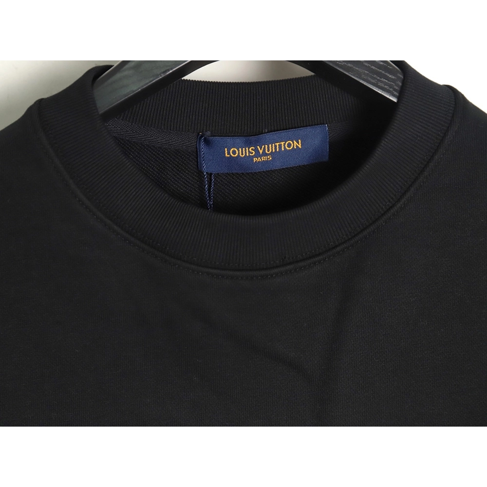 Louis Vuitton Classic Lettering Crew Neck Sweatshirt TSK1,Louis Vuitton