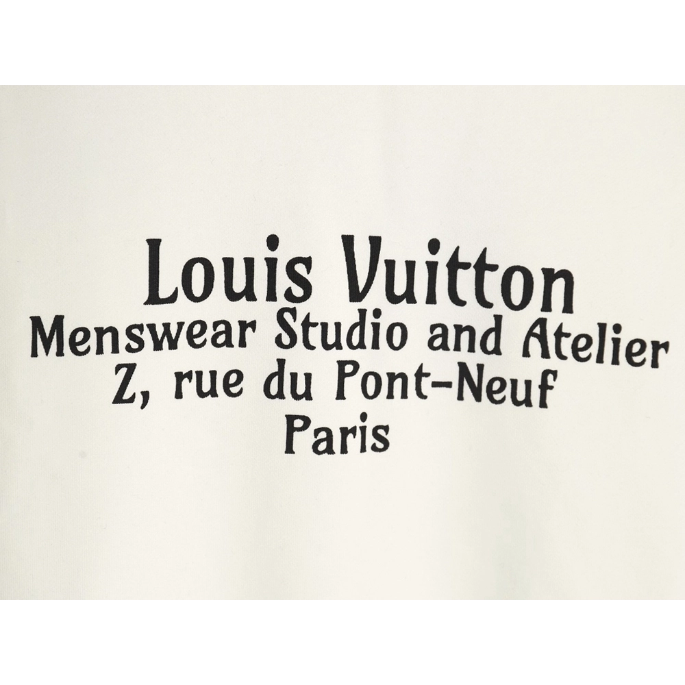 Louis Vuitton Classic Lettering Crew Neck Sweatshirt,Louis Vuitton