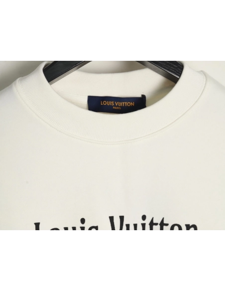 Louis Vuitton Classic Lettering Crew Neck Sweatshirt,Louis Vuitton