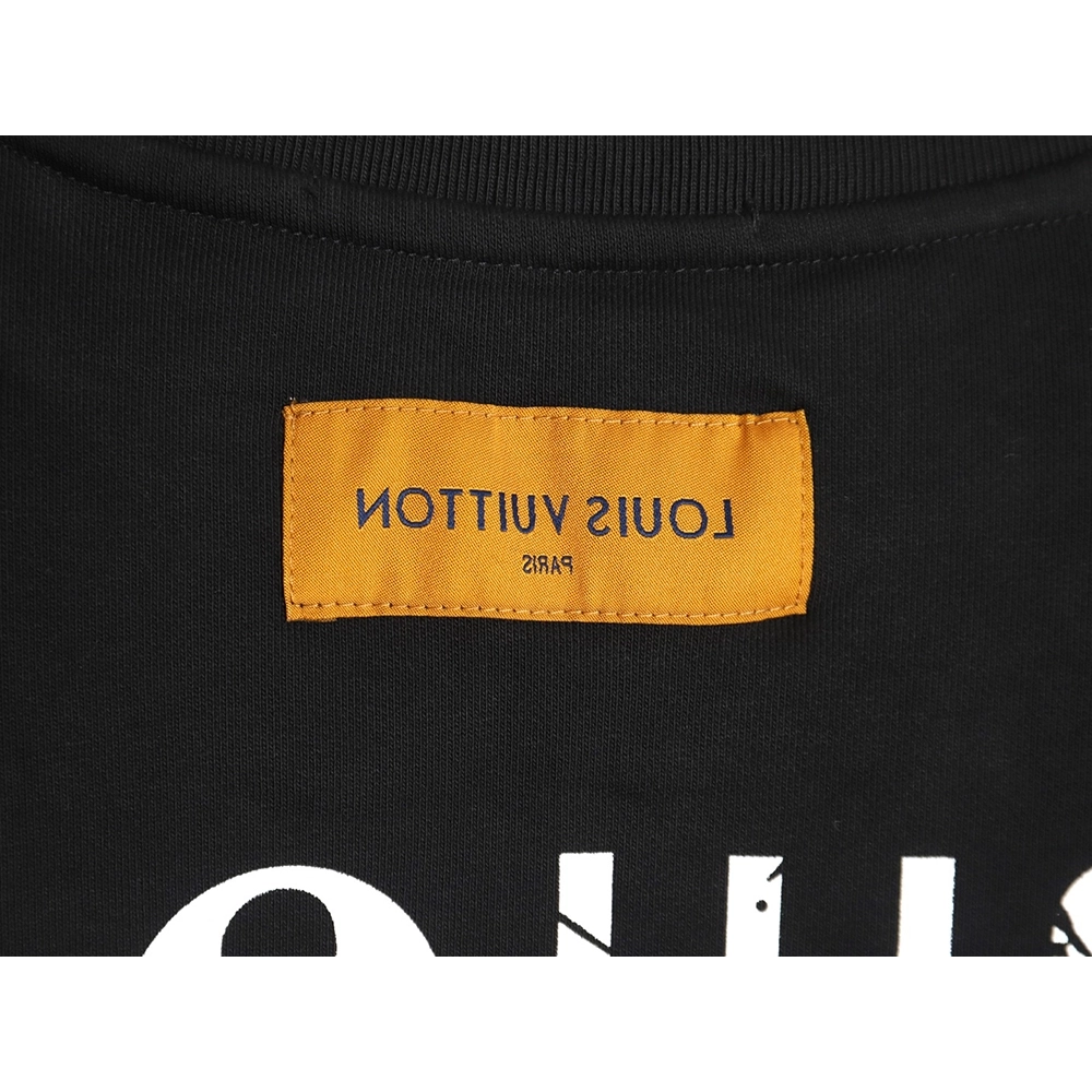 Louis Vuitton &amp; Chrome Hearts joint Sanskrit letter print crew neck sweatshirt TSK1,Louis Vuitton