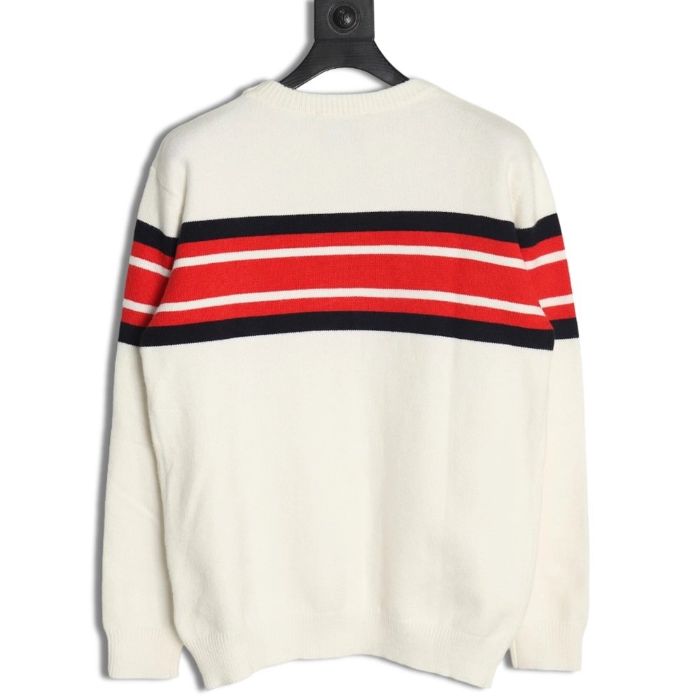 Gucci Double G Interlocking Striped Sweater,Gucci