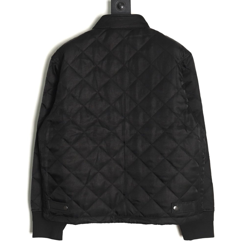 Burberry diamond quilted stand collar padded jacket,Burberry