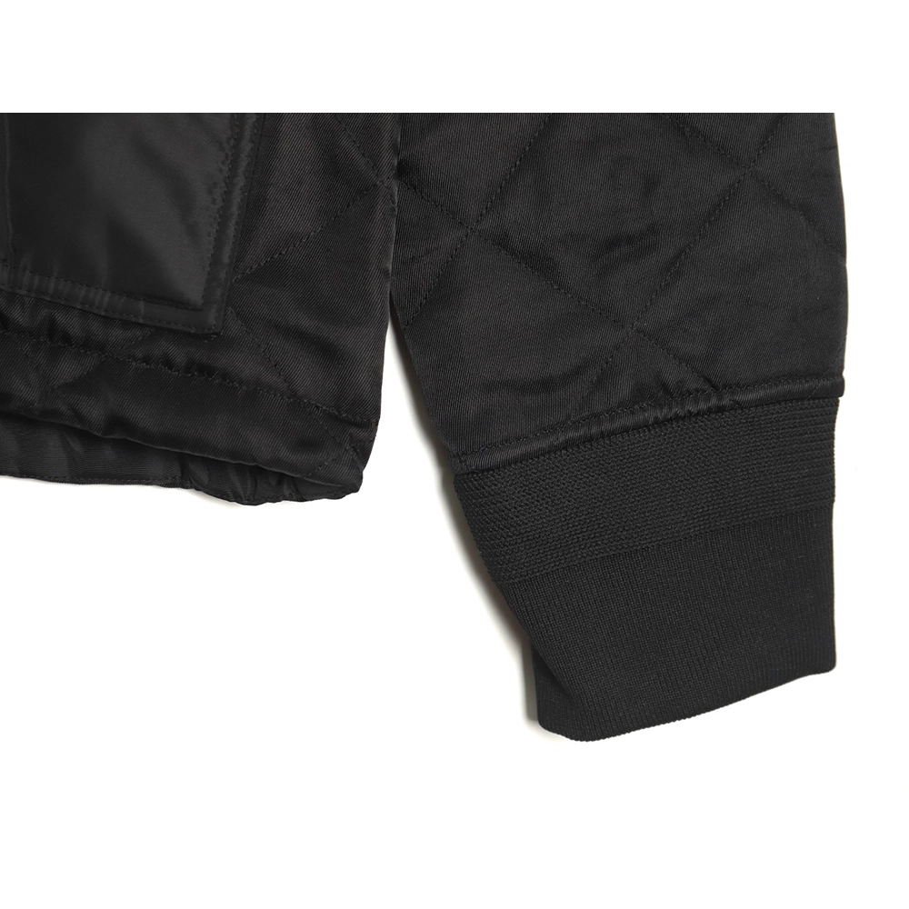 Burberry diamond quilted stand collar padded jacket,Burberry