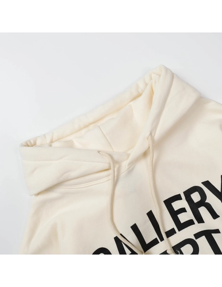 Gallery Dept Lettering Hooded Sweatshirt,Gallery Dept