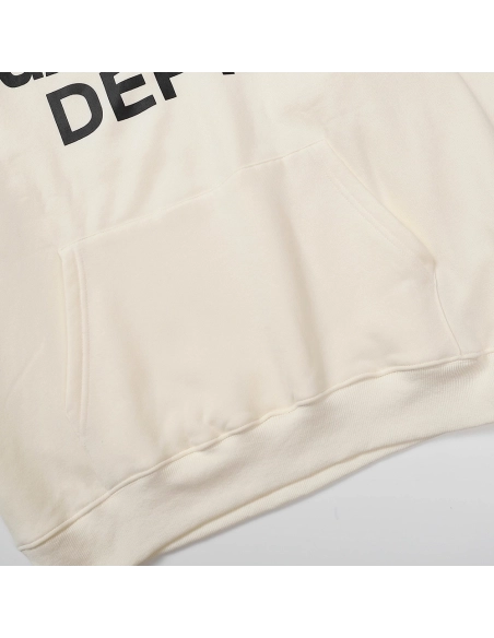 Gallery Dept Lettering Hooded Sweatshirt,Gallery Dept